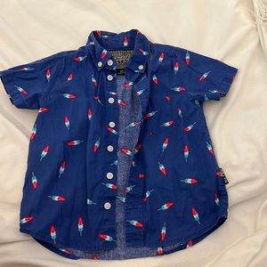 Boys short sleeve button down